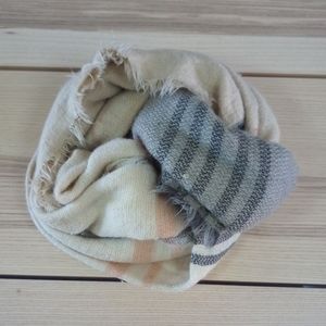 ☕2/$25 Large blanket scarf